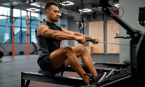 rameur salle de sport